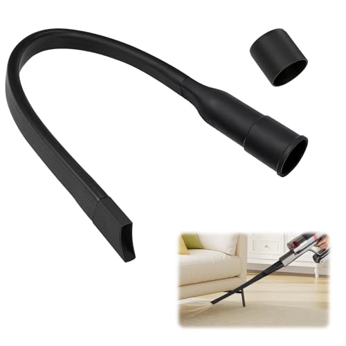 Embout Flexible Aspirateur, 62cm Suceur Plat Long Aspirateur, Embout Aspirateur Universel Accessoires pour Tous Les Aspirateurs avec Rraccord 35/32 mm, Brosse...