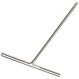 BESPORTBLE Edelstahl Pfannkuchenverteiler T Förmig Crêpe Maker Küchenwerkzeug für Frühstück Praktischer Pfannkuchenschaber Klein Langlebig und Leicht zu Reinigen