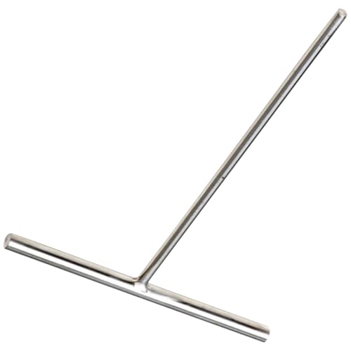 jojofuny Spatola per Crêpes in Acciaio Inox 304 Spargitore a Forma di T per Crepes e Pancake Accessorio da Cucina Professionale per Teglie Elettriche e Padelle Utensile Resistente e