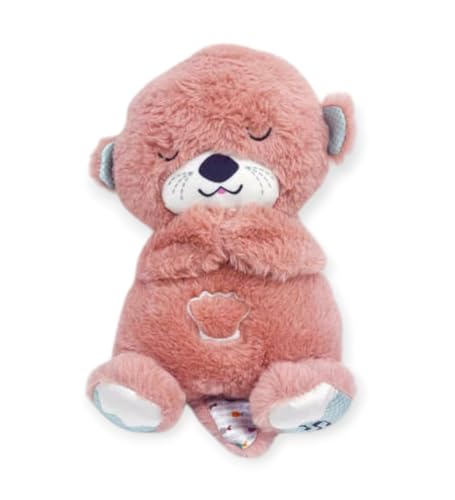 Image of AGC Breathing Teddy Bear with Music for Baby Sensory Sleep Lights Rhythmic Soft Toy, Lights and Breathing Motion, Breathing Toy Teddy Bear with Lights | Best Gift for Kids (Purple)