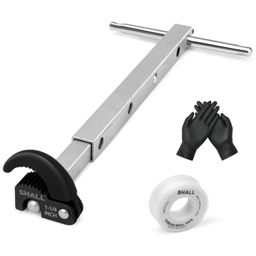 SHALL Telescoping Basin Wrench with Adjustable Handle