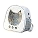 Baoblaze Cat Backpack Carrier for Small Cats Transparent Window Rucksack Portable Pet Carrier Backpack Space Capsule for Travel Hiking