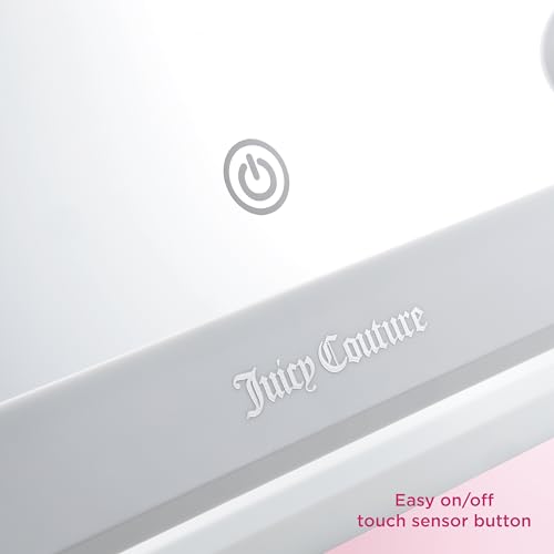 Espejo Jumbo Iluminado Juicy Couture 14 pulgadas Blanco miniatura 3