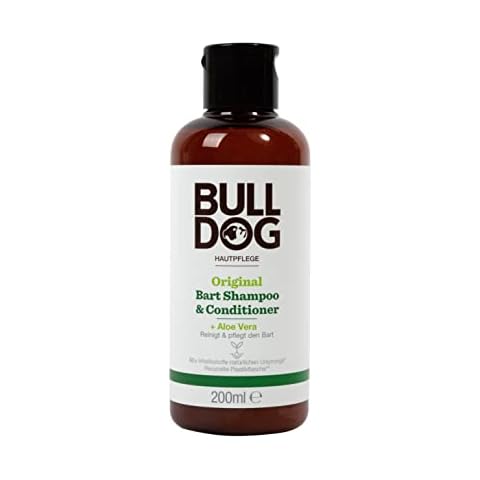 BULLDOG - Bartpflege für Männer | Original Bartshampoo & Conditioner | für einen weichen & gepflegten Bart | 200ml Cover