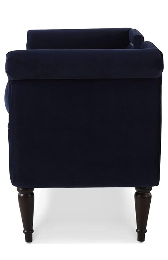 Image of Rosewood 2-Seater Settee Sofa Diwan Couch for Home and Living Room