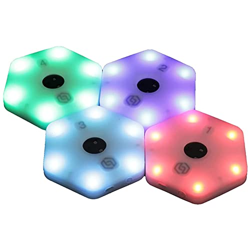 RENJJPBO Reaction Training Light lamp, Agile Reaction Speed Training Smart Lights, to Improve Fitness, Reaction Time, Speed and Agility