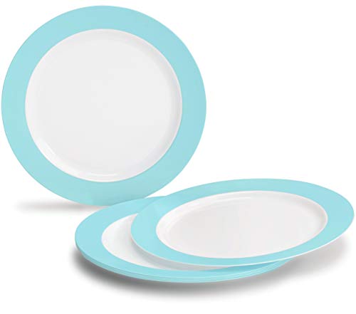 Platos desechables de plástico 10.5" pack 240 miniatura 1