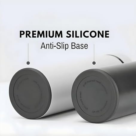 Miniatura 4 de Botella de agua inteligente de acero inoxidable, termo 500ML al mejor precio, lector de temperatura LED, doble pared, moderno, arenoso, excelente