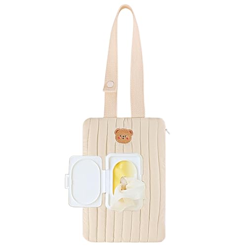 Case de toallitas de viaje, bolsa de toallitas húmedas colgables para automóvil, almacenamiento portátil recargable reutilizable para acceso rápido, limpieza organizada en cochecitos, mochilas y bolsa