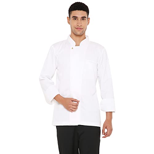 Image of Associated Uniforms Premium Plain Full sleeve Chef Coat (Chef Jacket - Smart Fit)