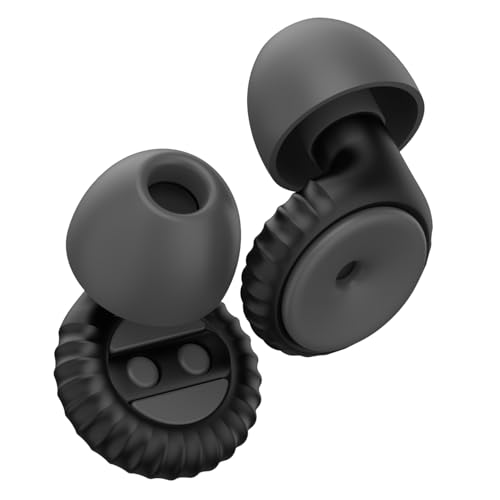 Tapones Oídos Ruido Dormir - Tapones Reutilizables Ultra Suaves que Reducen el Ruido, para Dormir, Concentrarse o viajar, 8 Tipos y Tamaños XS/S/M/L