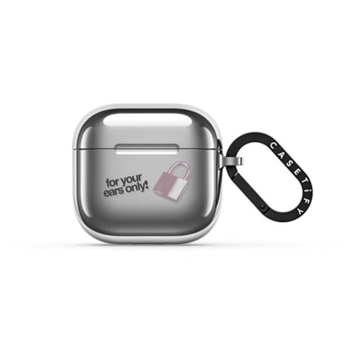 CASETiFY Mirror Case for AirPods 4/5 - Silver