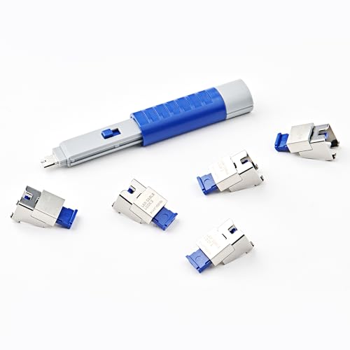 SmartKeeper NC13PKDB 5 x LAN Cable Locks 2 with 1 x Lock Key Basic Dark Blue SLSART-0310 SLSART0310 (SLSART-0310)