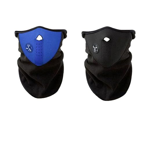 [YAYUPLUS] �t�F�C�X�}�X�N �h�� 2���Z�b�g �o�C�N �X�m�[�{�[�h �t�F�C�X�K�[�h �t�F�C�X�J�o�[ �h���t�F�C�X�}�X�N �X�L�[ �h�� �l�b�N�E�H�[�}�[ �X�|�[�c �E�H�[�L���O �����Y ���f�B�[�X �j�����p �~ �~�� (�u���[+�u���b�N)