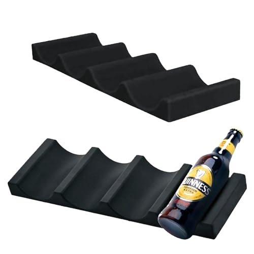 Schneespitze Snowtain 2 Stück Flaschenhalter Matte aus Silikon,Weinregale...