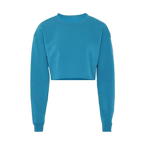 Pull à manches longues col rond Libbi vêtement sport femme bleu taille M