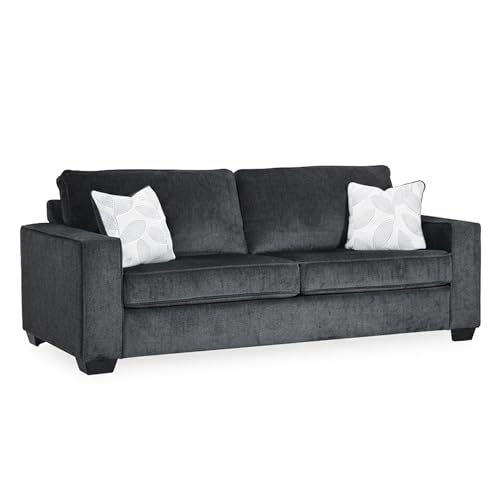Image of Signature Design by Ashley Altari Queen Sofa Sleeper Couch, Slate Gray