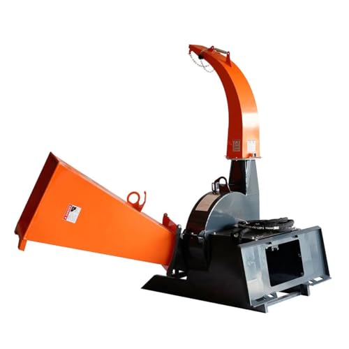 6 Inch Skid Steer Wood Chipper Attachment, Hydraulic Direct