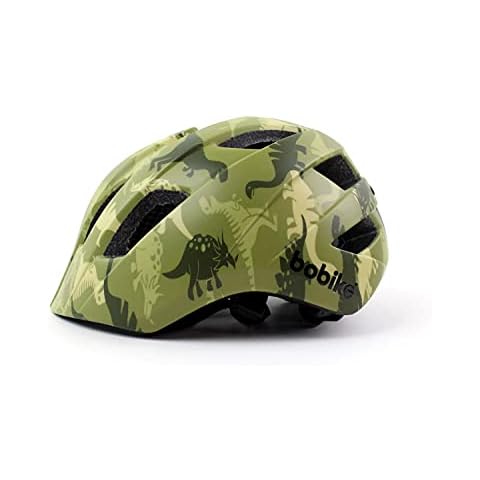 Bobike Unisex Youth Kids Plus XS/S Helmet, Dino, S Cover