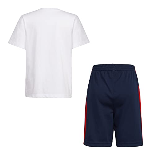 Image of adidas Baby Boy's Tee and Shorts Set (Infant)