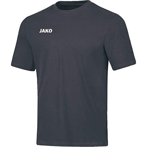 JAKO T-Shirt Base, Size:M, Colour:anthracite