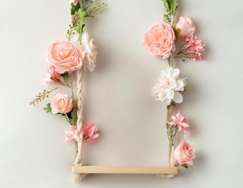 Artificial Peach Garland