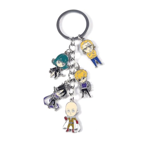 【Sanjucos】ワンパンマン One-Punch Man サイタマ タツマキ ジェノス KING 音速のソニック キーホルダー コスプレ アニメ 小物 グッズ 学園祭 文化祭 お祭り ハロウィン イベント 小道具 撮影用 記念品 プレゼントのサムネイル