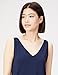Amazon Essentials Women's Jersey Standard-Fit V-Neck Tank Top (Previously Daily Ritual), Navy, Small