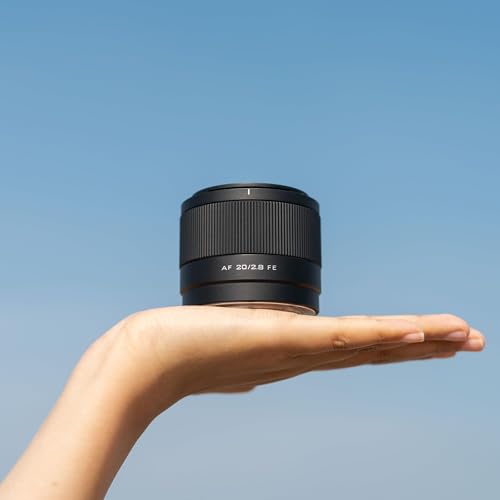 Image of VILTROX 20mm f /2.8 F2.8 FE Full Frame Wide Angle Auto Focus STM Lens Compatible with Sony E-Mount A7 A7R A7S A7C A7II A7RII A7SII A7SIII A7III A7RIII A7IV A7RIV A9 A1FX3 A7RV ZVE1 A7CR A7CII A93