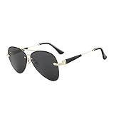 ► Sonnenbrillen blockieren schädliche UVA- und UVB-Strahlen. Polarisierte menschliche Sonnenbrillen reduzieren Reflexionen von Straßen, Wasser, Schnee und anderen horizontalen Oberflächen.