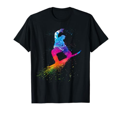 Cool Snowboarding For Men Women Kids Snowboard Snowboarder T-Shirt