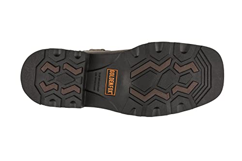 Image of Golden Fox 11 inch Waterproof Square Toe Composite Toe Pull-On Western Work Boot Lightweight Outsole Industrial