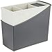 Hutzler 3329GY Cutlery Drainer, 7.75" x 4" x 6.75", Gray