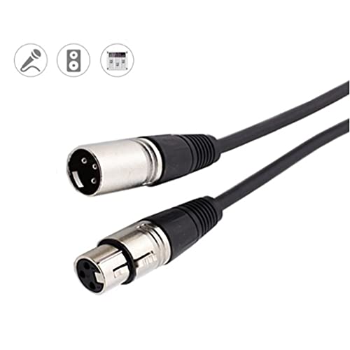 Câble XLR microphone table de mixage haut-parleur connecteur mâle femelle 2pcs - 5