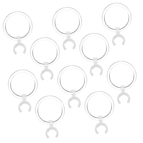 FOYTOKI Safe User-Friendly 10pc Ear Cleaning Kit Magnifying Glass Acrylic Lens for Home Use