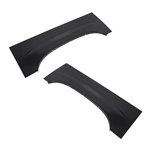 Ecotric Wheel Arch Repair Panels Replacement Compatible With 1999-2007 Chevy Silverado Gmc Sierra 1500 2500 3500 Upper Rear Pair 2 Pcs #TOP4