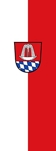 Drapeau Bad Heilbrunn portrait 6m² de haute finition textile