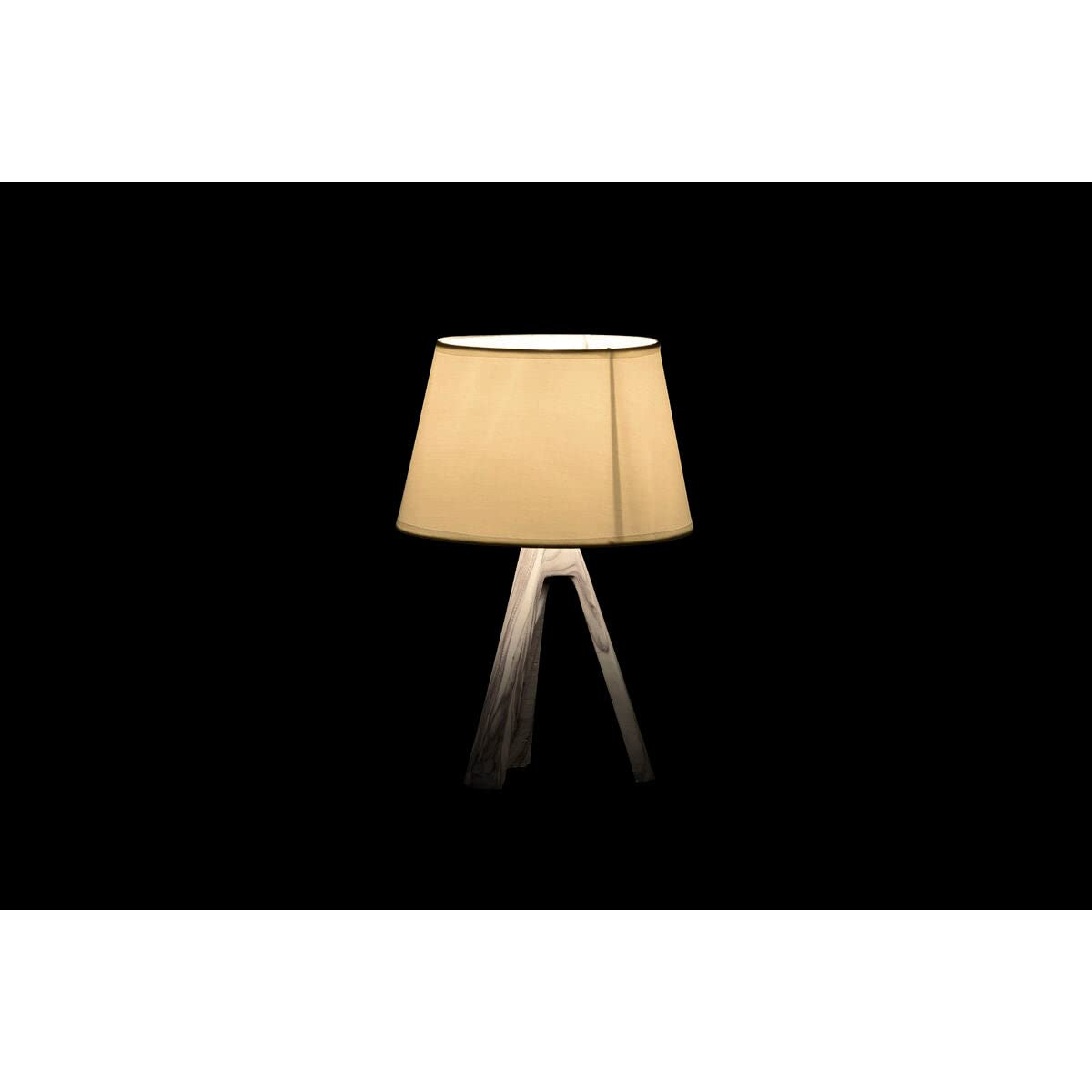 DKD Home Decor Lámpara de mesa Resina 230 V 40 W 20 x 20 x 31 cm 3 Piezas