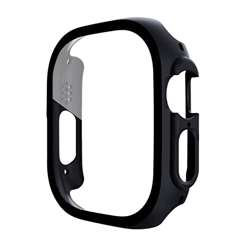 Coque PC noire et verre trempé premium iWatch Ultra 49mm