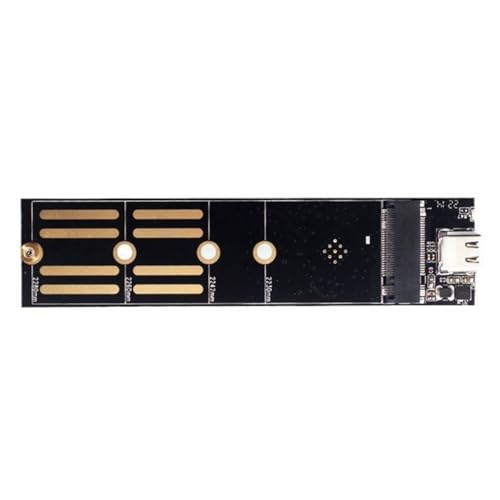 Placa Convertidores Dos Protocolos NVMe SATA para Expansión HDDs con Puerto USB 3.1 5