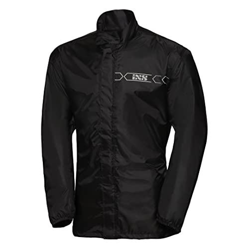 IXS Horton 3.0 Tuta antipioggia 2 pezzi, nero, XS