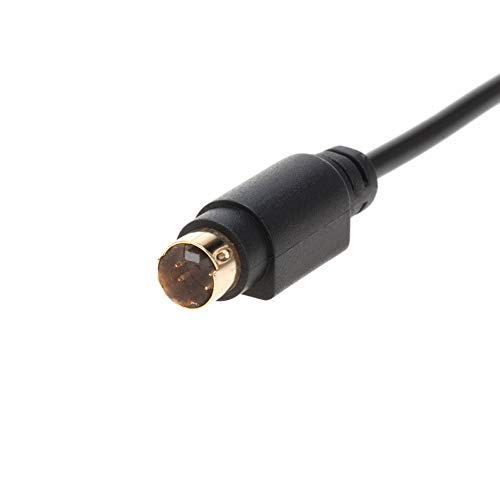 S-Video Cable 4 Pin Male 75 Ohm Patch Cord 6Ft 12Ft 25Ft 50Ft For Dvd Hdtv (12Ft) #TOP3