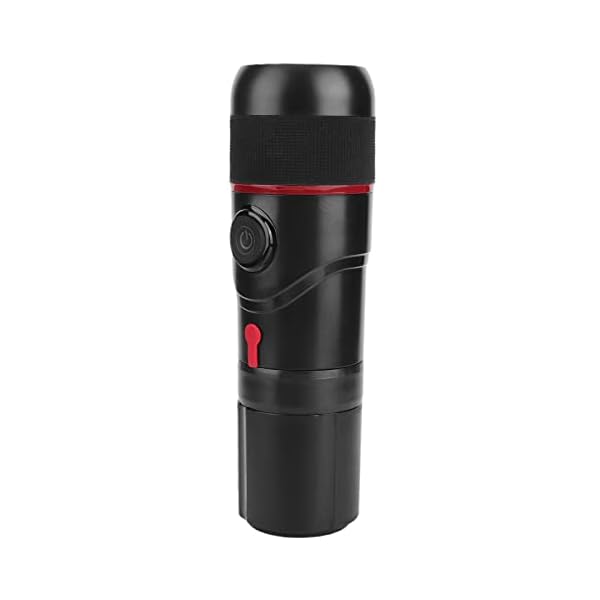 EVTSCAN Elektrische tragbare Kaffeemaschine - Mini-Reisekaffeemaschine mit Autostecker, Heimadapter, USB-Kabel… – Bild 4