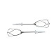 Lichtblau Rührbesen 653471 für Handmixer BOSCH I Ersatz Schneebesen passend für u.a. MFQ30 MFQ35 MFQ4 MQ95 MQ96 I Bosch Rührbesen mit 4 Drähten I 2502 Zubehör 653471