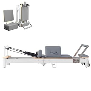 Generisch Faltbare Pilates Reformer Maschine Aluminium