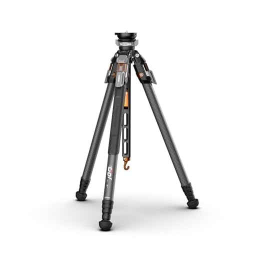 COMAN T1S Snap Open Carbon Fiber Tripod