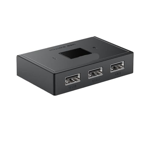 Commutateur bidirectionnel USB 2.0 partage de clavier et souris SU202 pour 2 ordinateurs
