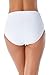 Anne Cole Women's High Waist to Fold Over Shirred Bikini Bottom Swimsuit, Live in Color White, Medium