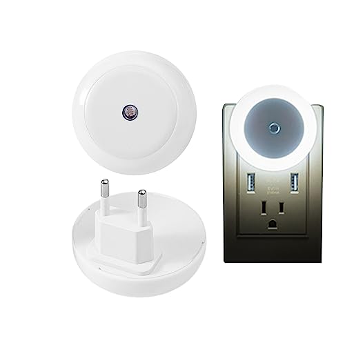 センサーLEDナイトライト | 調光機能付きナイトランプ,寝室、キッチン、洗面所、階段、廊下用の低電力家庭用照明器具 Bonsem