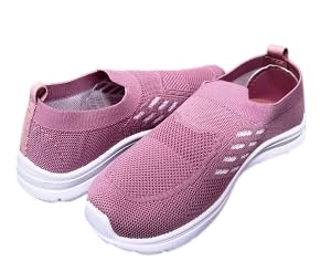 Women Shoes Memory Foam Walking Shoe for Women Slip on Shoe Woman G-4 R.Gold-image-33